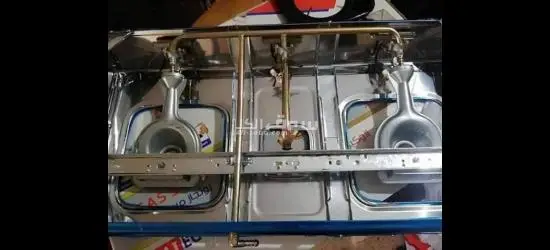 بوتاجاز اى هوم 3 شعله مسطح  البوتاجاز الصناعه مصريه من الاستانلس مطابق للمواصفات القياسيه وامن جدا - 4