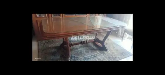 ترابيزه سفره 8كراسي خشب زان