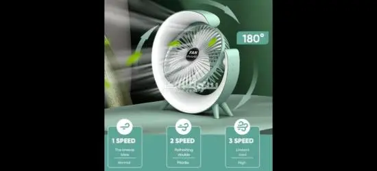 مروحة واباجورة - 3