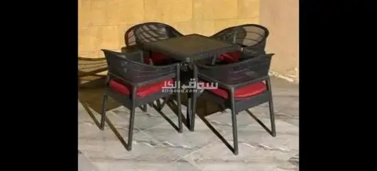 ثلاثه طقم 12 كرسي 3 ترابيزه بالشده بتاعتهم