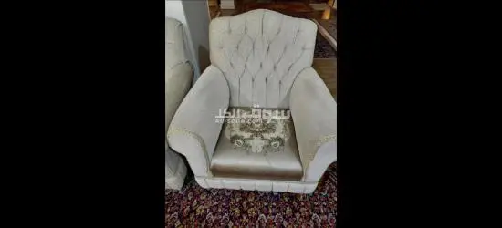 طقم انتريه ٣ قطع (كنبه+٢ فوتيه) - 3