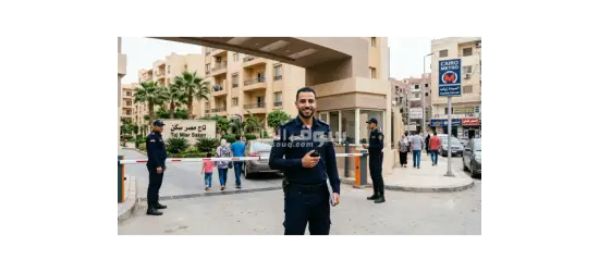 مطلوب أفراد أمن – كمبونداتسكنيه وسط البلد
